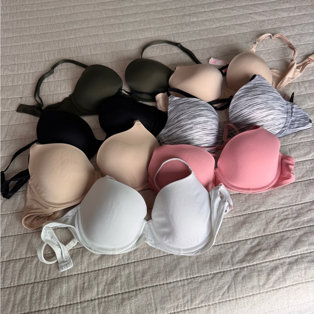 Pink Victoria secret bras 34c bundle